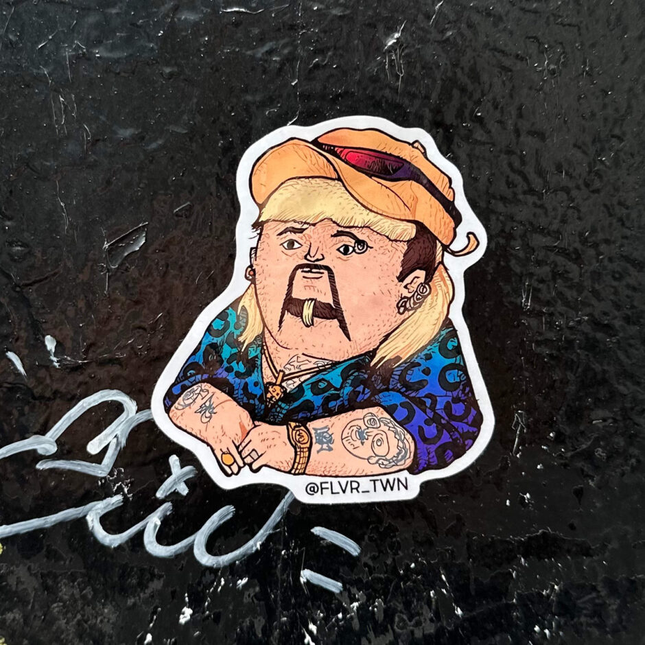 Sticker of Guy Fieri by @flvr_twn