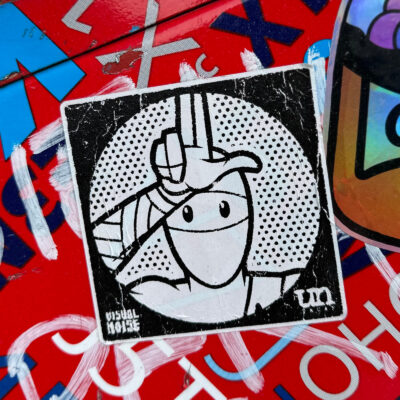 Loser sign sticker