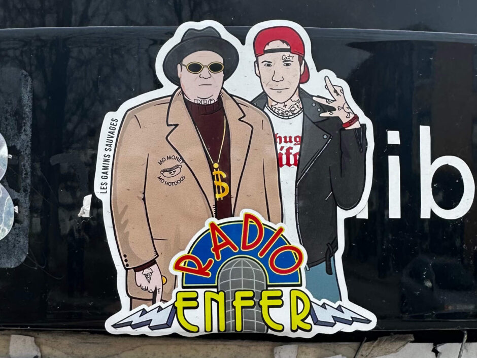 Radio Enfer sticker
