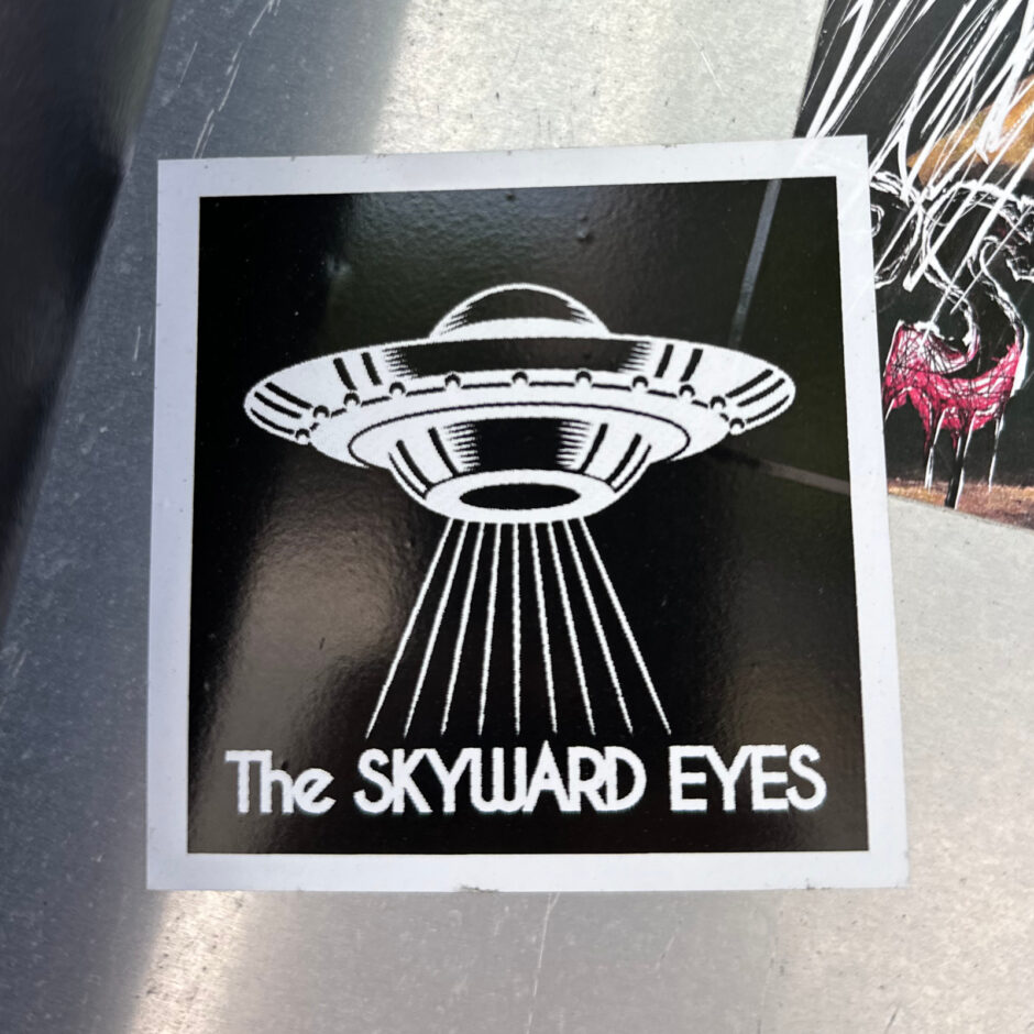 Flying Saucer Sticker