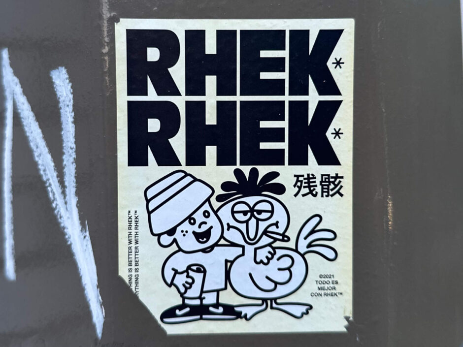 Rhek Rhek Sticker