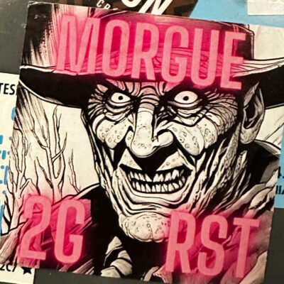 Freddy Krugerooking character sticker