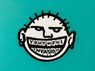 Youthful Invasion sticker
