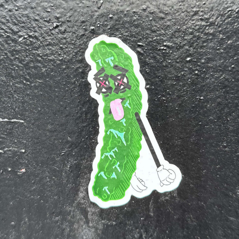 Pickle sticker