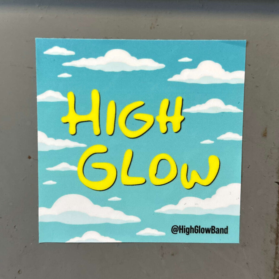 High Glow sticker