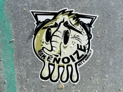 Make Noize elephant sticker