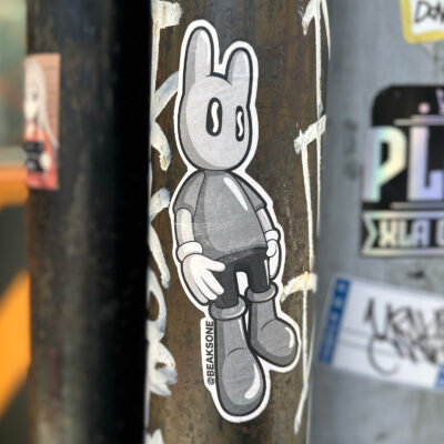 Cartoon sticker