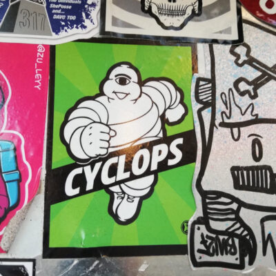 Michelin Cyclops sticker
