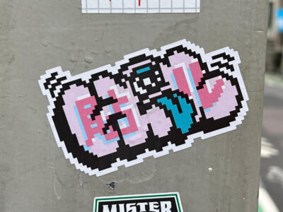 Pixel Graf sticker