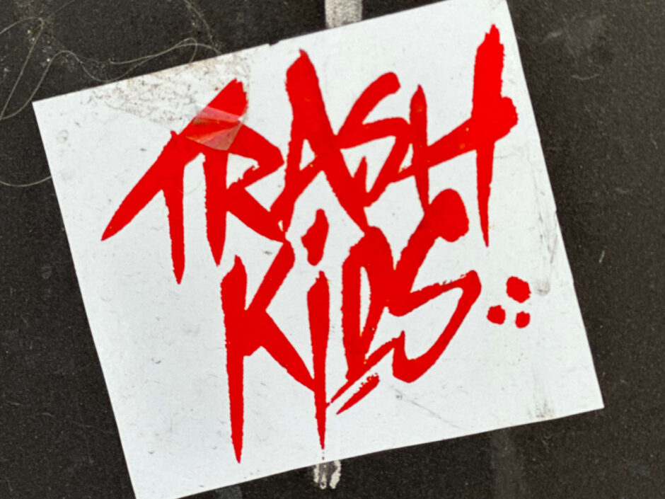 Trash Kids Sticker