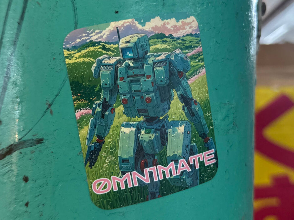 Omnimate sticker