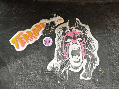 Terror Wrestler Sticker