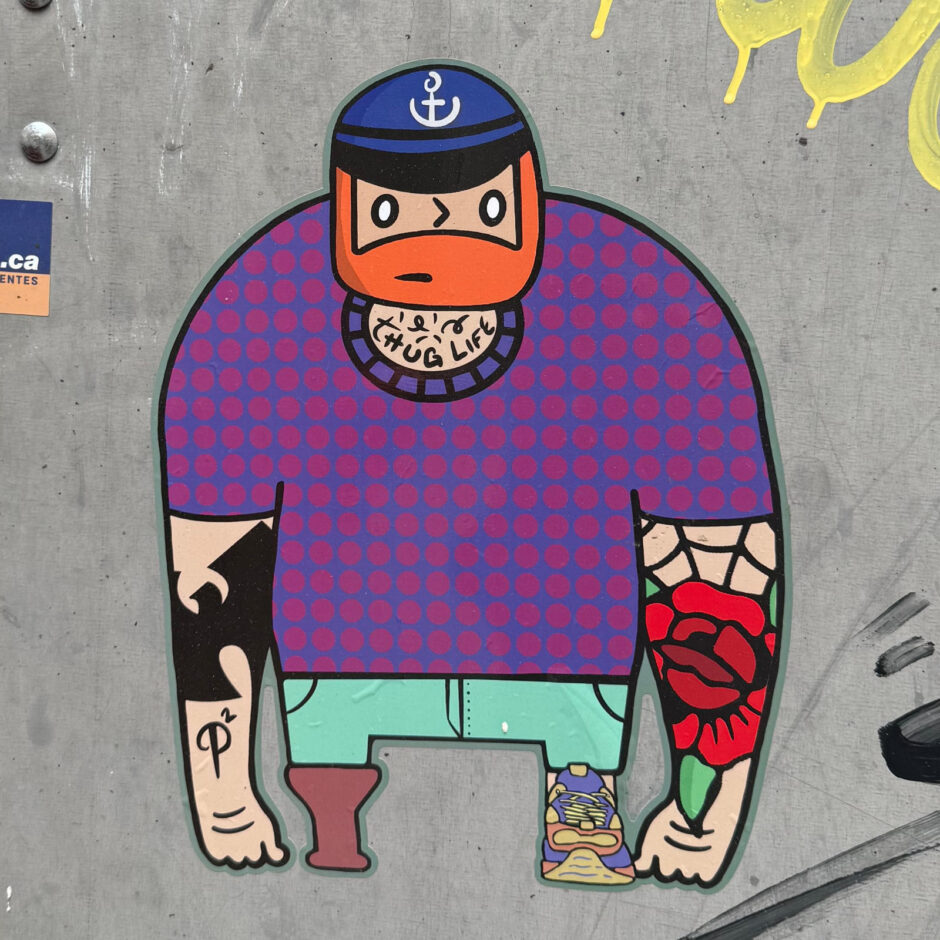 Sailor Thug Life Sticker
