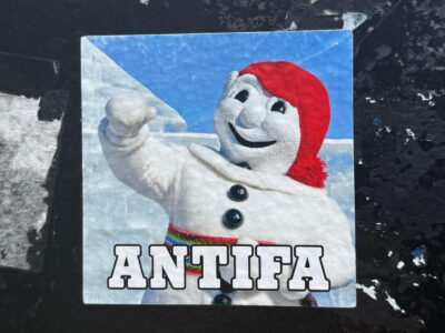 Antifa Bonhomme Carnaval Sticker