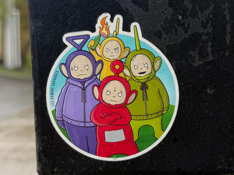 Tubbies Sticker