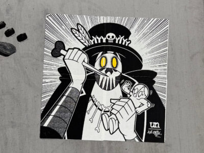 Urban Ninja Voodoo Sticker